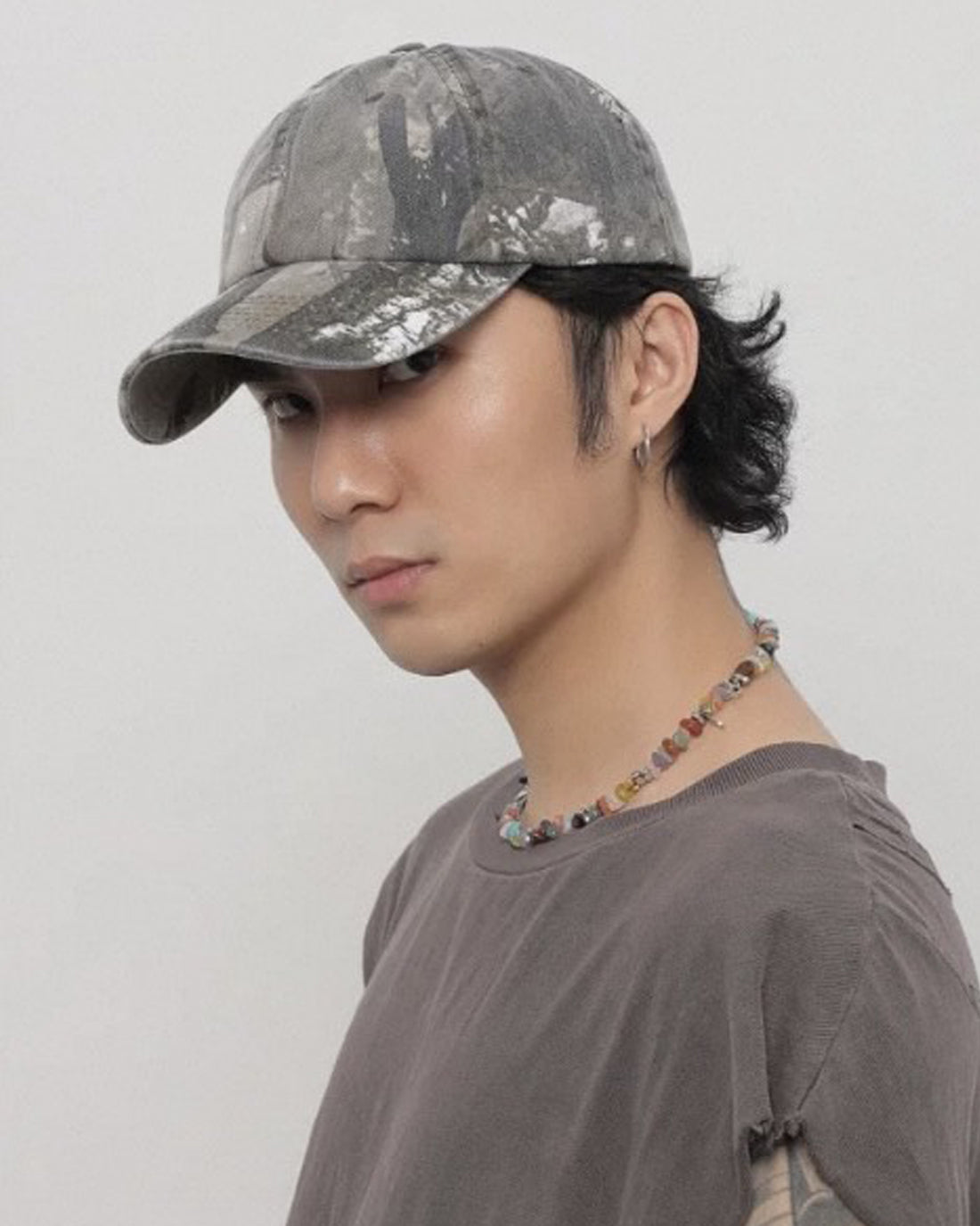 Camouflage vintage cap