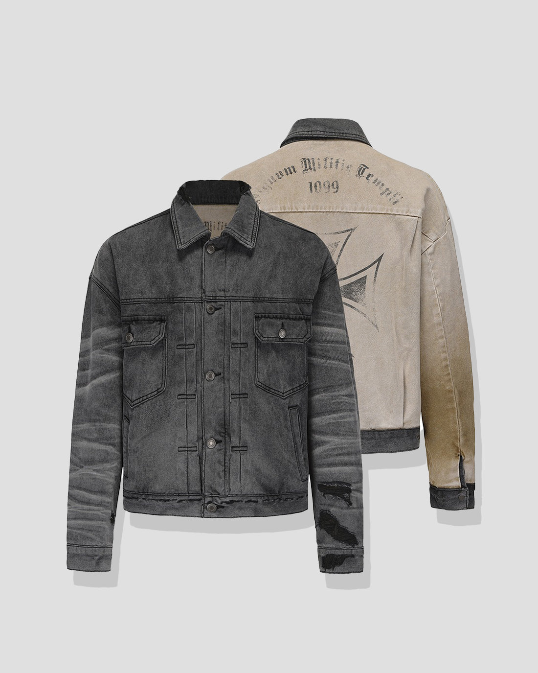 Two-Side Vintage Jacket