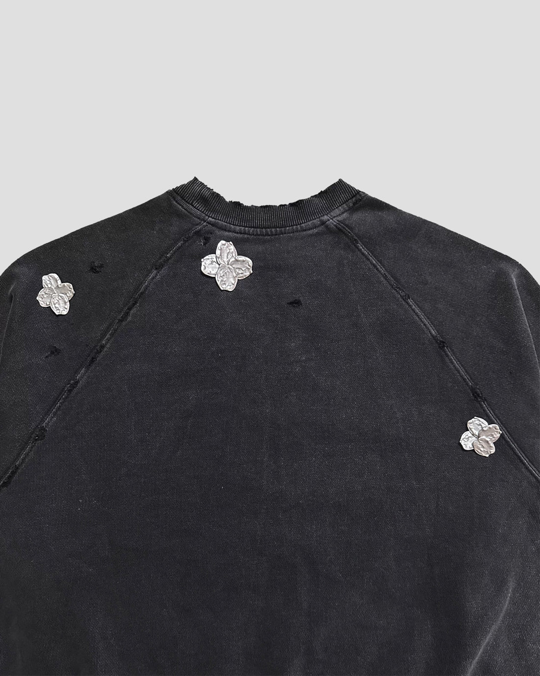 Forged Flowers Sweater – Washed Graphite