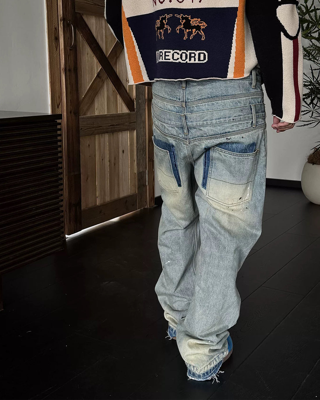 Double-Layered Artisan Denim — Archive Wash