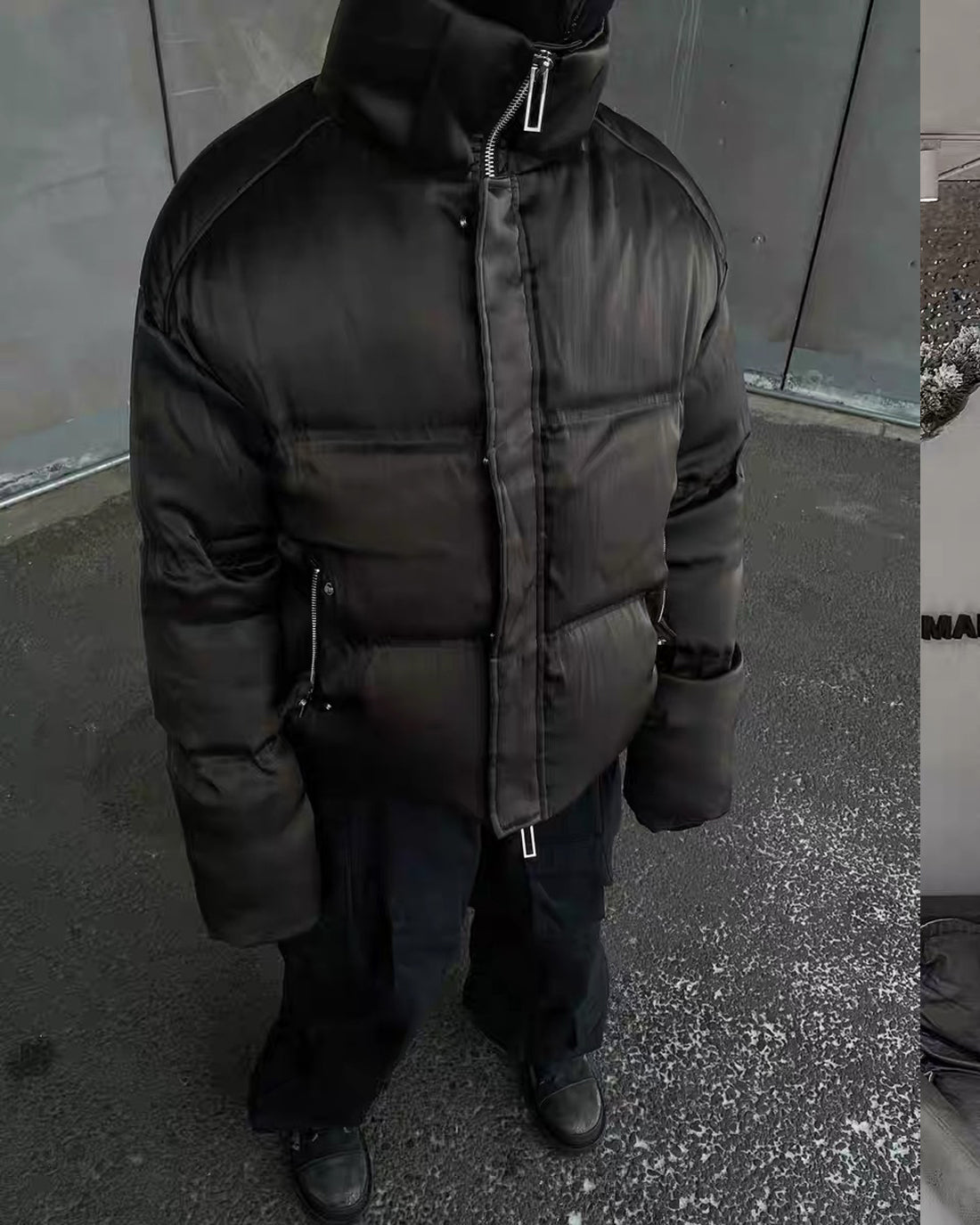 Liquid Metal Puffer – Graphite & Silver