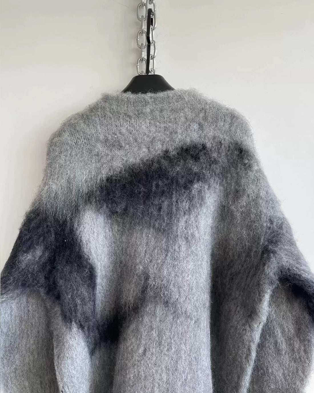 DUST FADE KNIT — Hand-Brushed Gradient Sweater