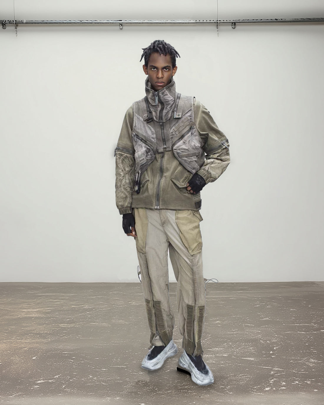 Parachute Utility Pants — “Ghosted Texture”